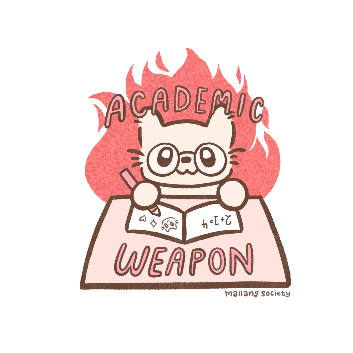 Academic Weapon Sticker