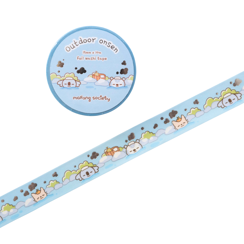 Outdoor Onsen Washi Tape