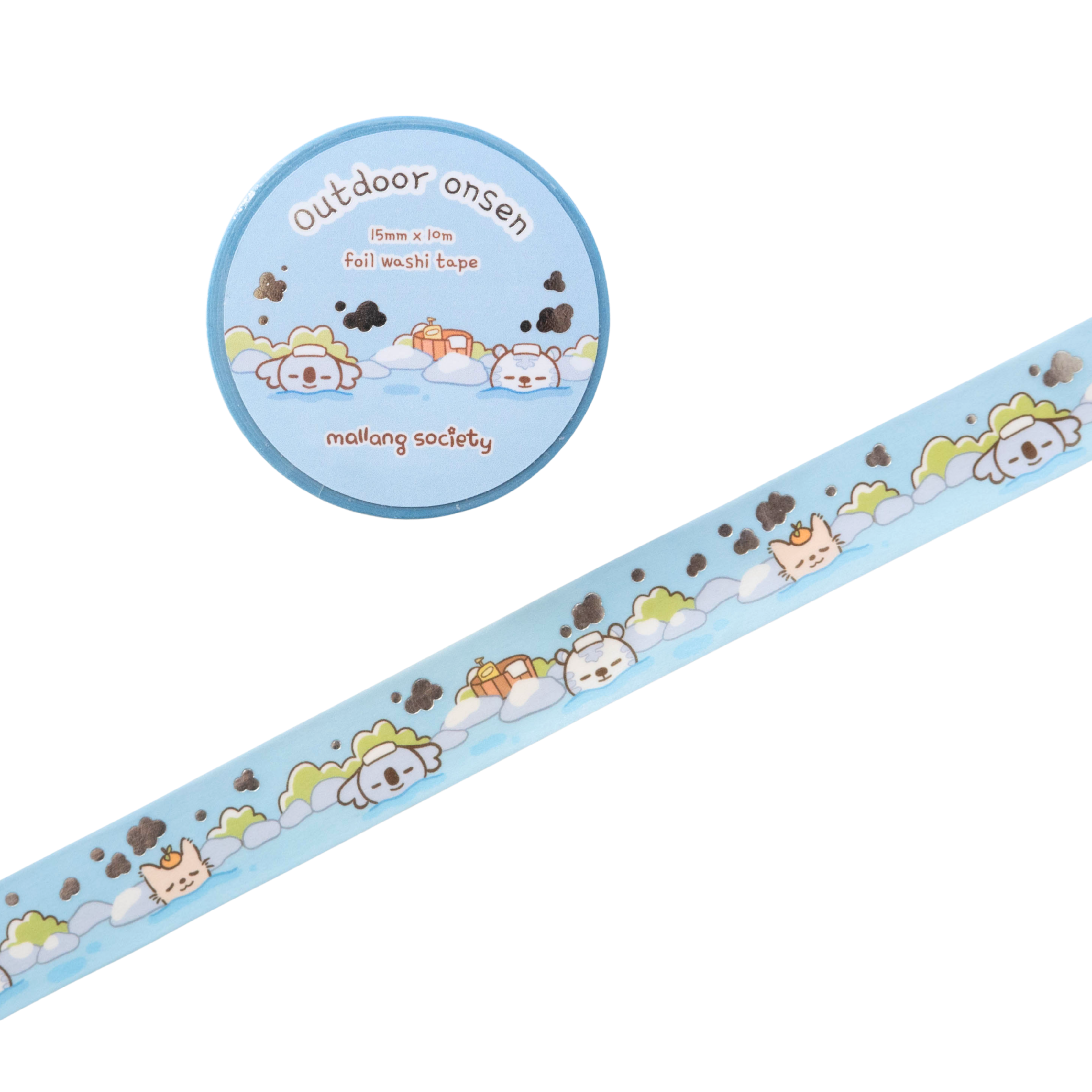 Outdoor Onsen Washi Tape