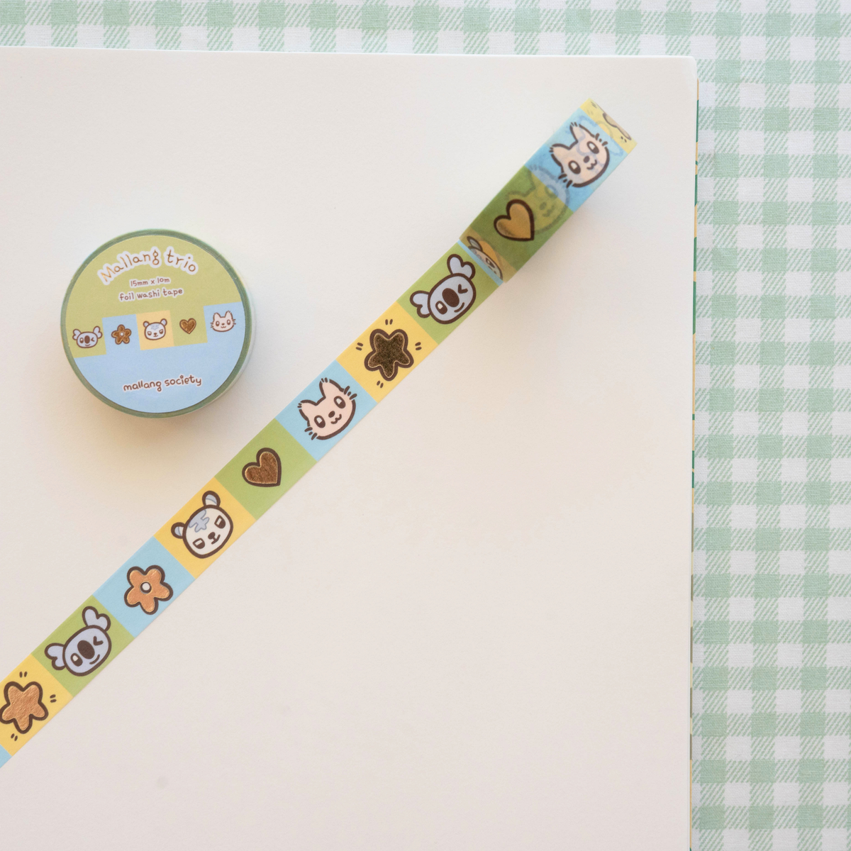 Mallang Trio Washi Tape