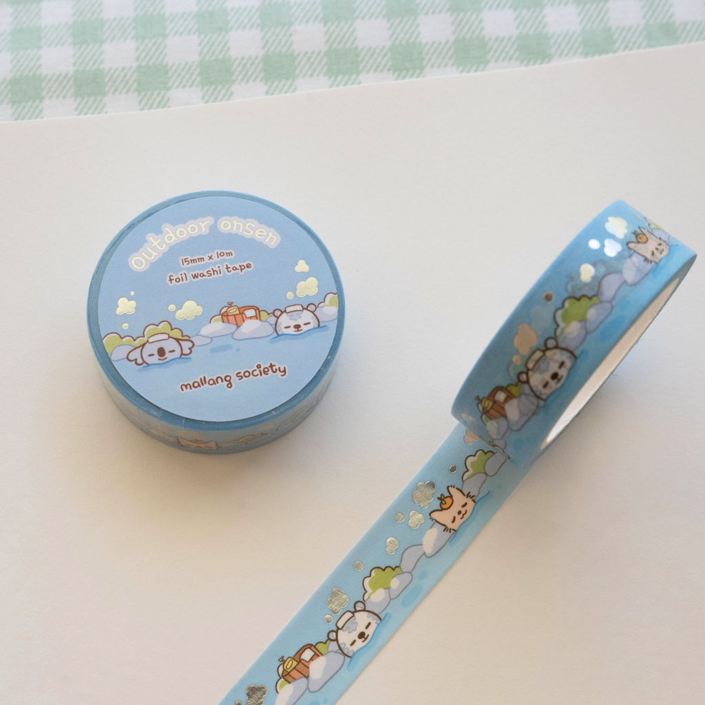 Outdoor Onsen Washi Tape