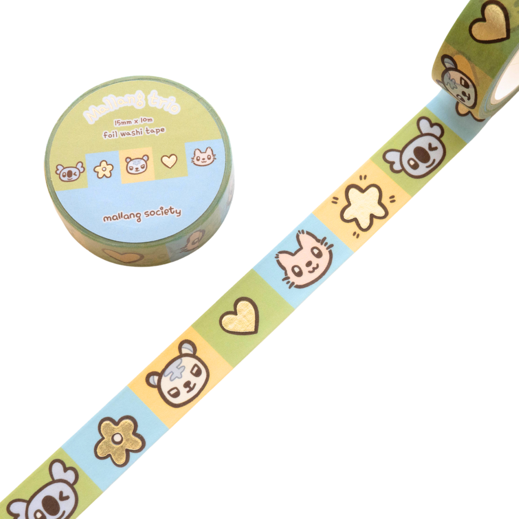 Mallang Trio Washi Tape