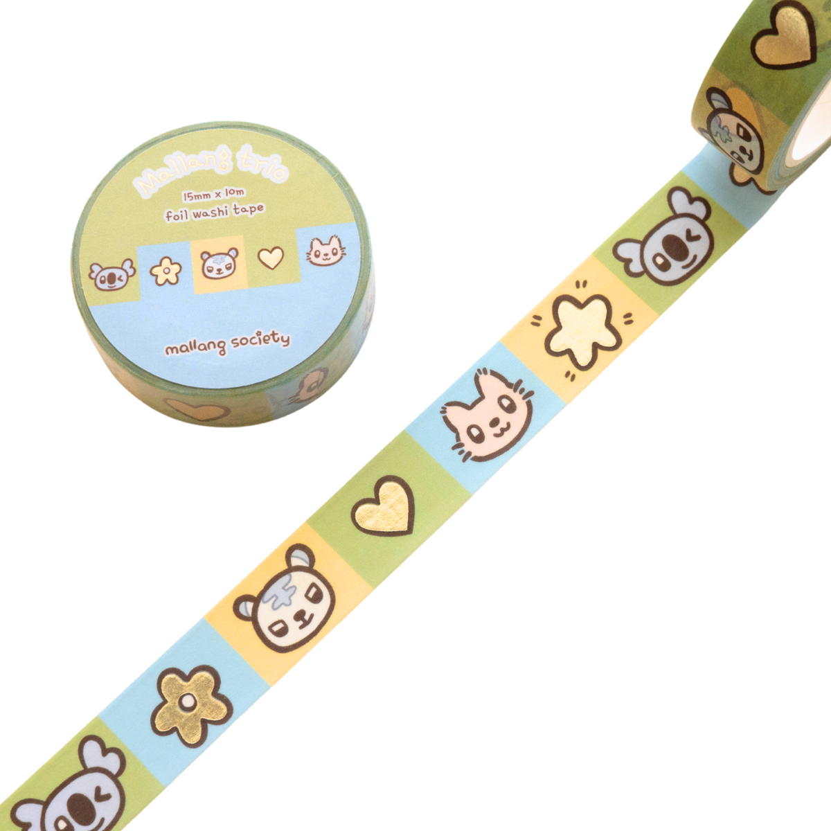 Mallang Trio Washi Tape