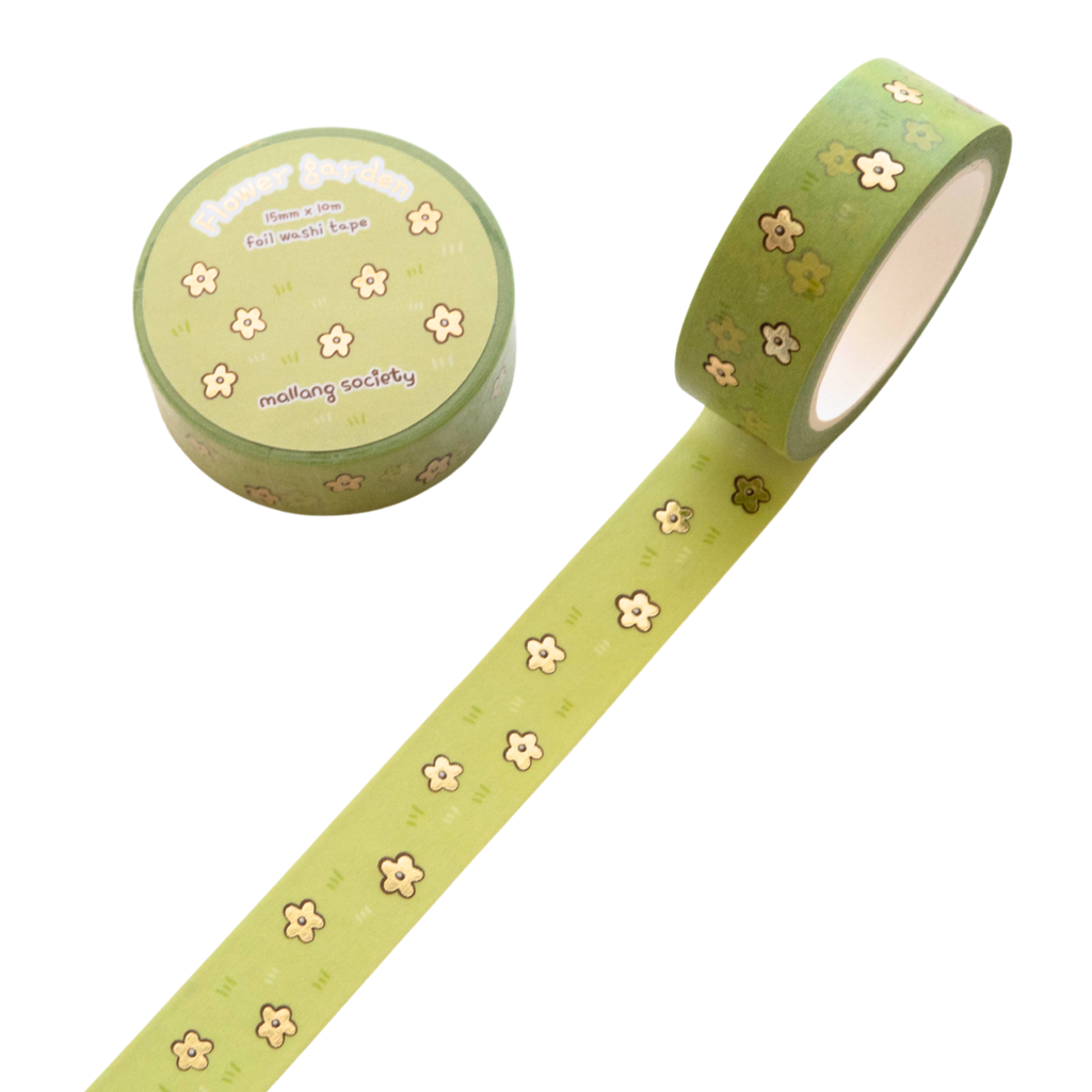 Flower Garden Washi Tape