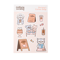 Coffee Shop Sticker Sheet
