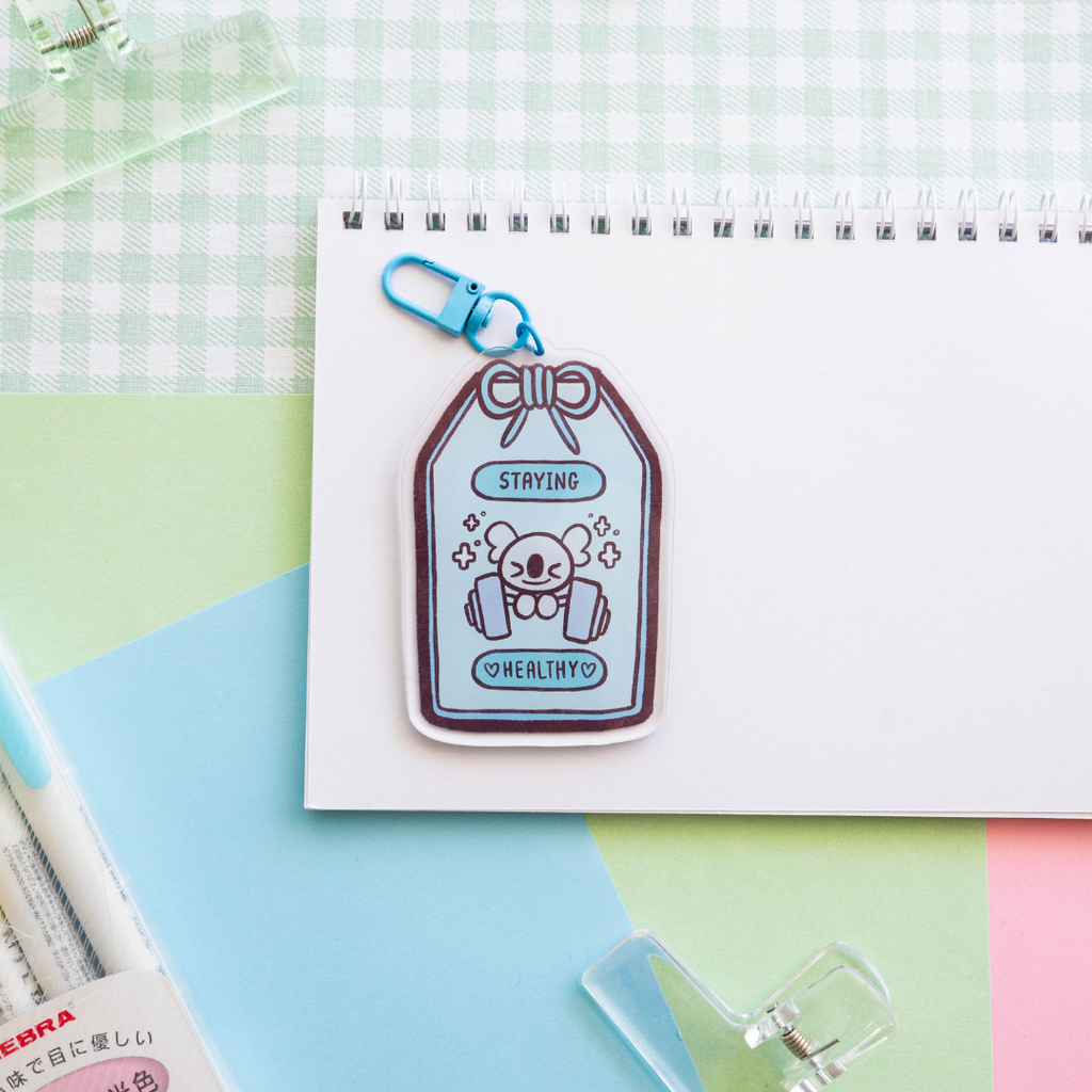 Staying Healthy Omamori Keyring